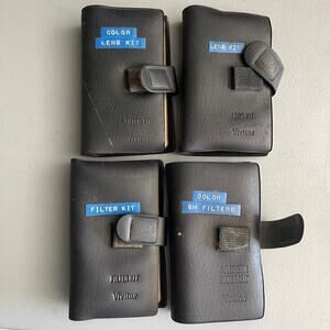 Vintage Vivitar Flah Filter Kit - Lot Of $ Booklets NOT COMPLETE